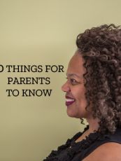 10 Things for Parents to Know