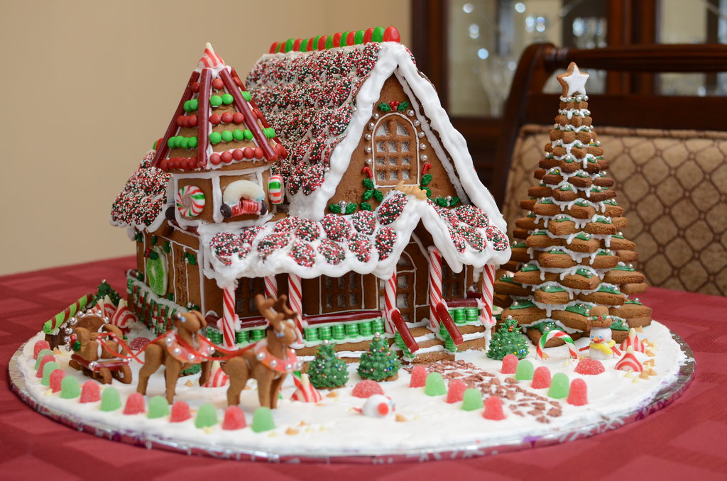 5. Make a Gingerbread House.
