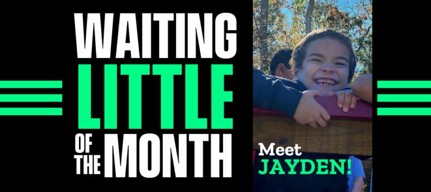 Waiting Little of the Month: Meet Jayden